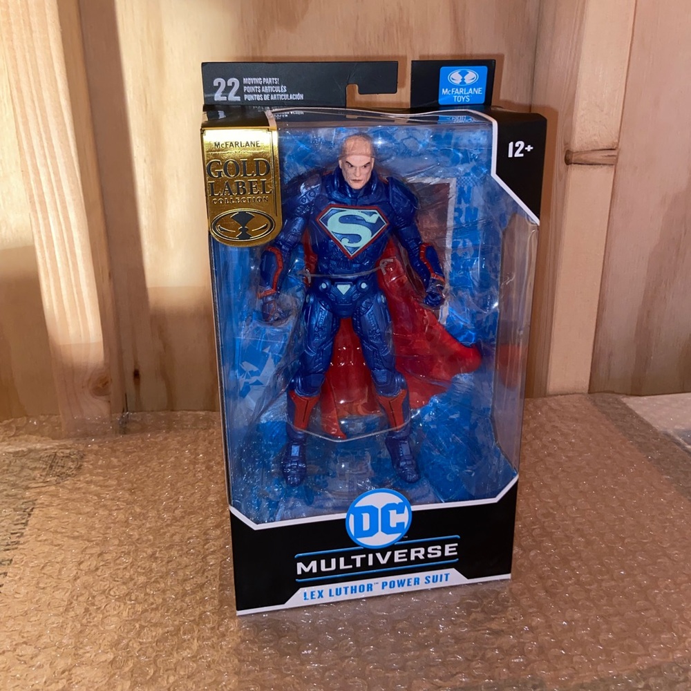 McFarlane Toys DC Multiverse Lex Luther Power Suit DC Rebirth (Gold Label) - New